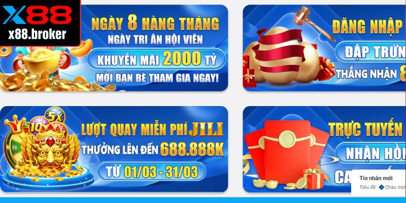 Chương trình hoạt động đặc biệt với thưởng lớn