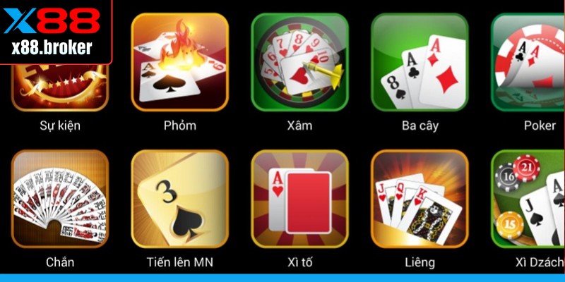 Game bài X88 mang đến sân chơi cực cuốn